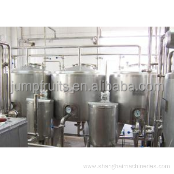 Complete yogurt processing line